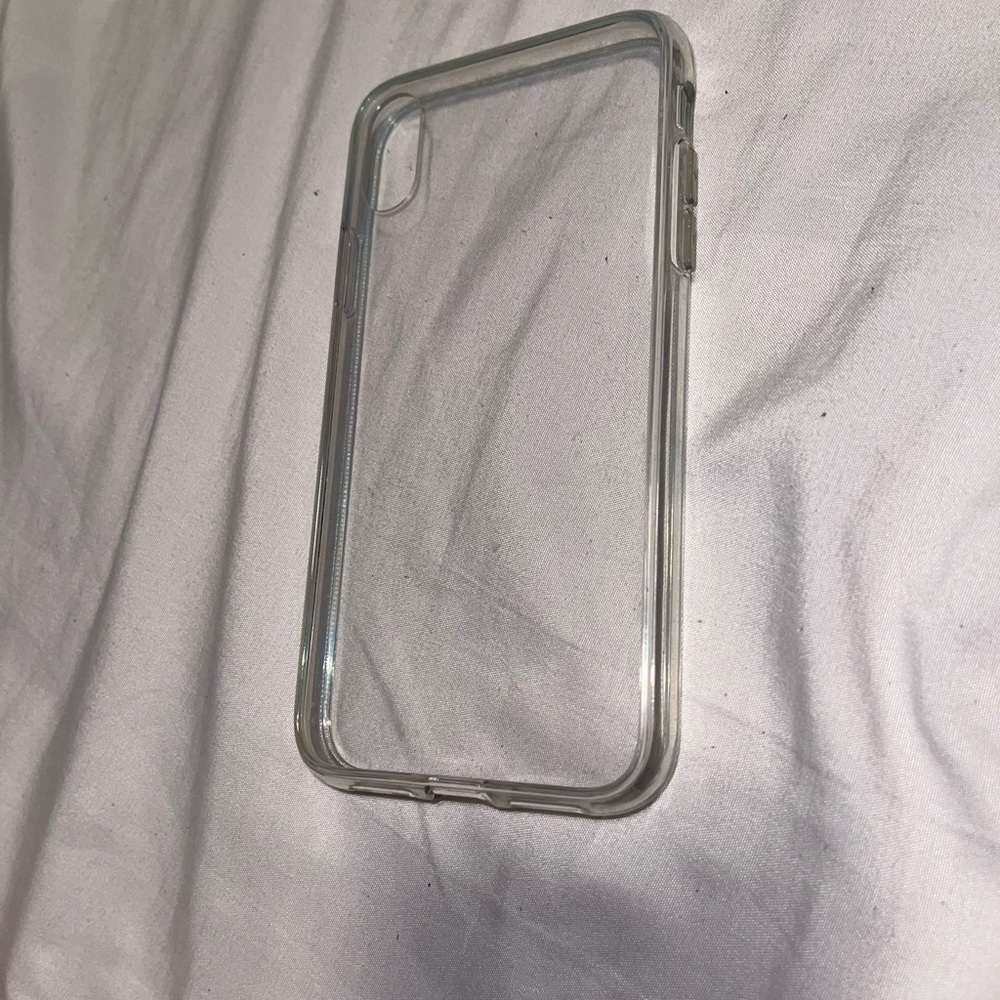 TWO clear iPhone XR phone cases